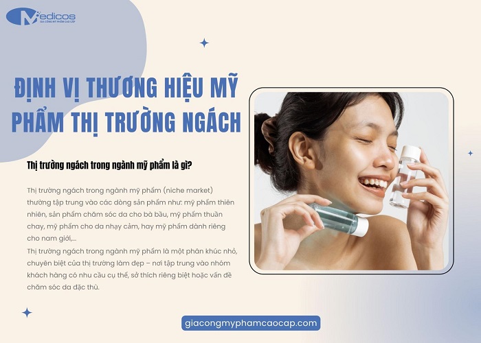 Định vị thương hiệu mỹ phẩm thị trường ngách