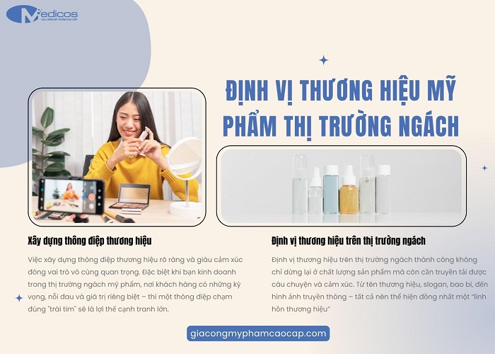 Định vị thương hiệu mỹ phẩm thị trường ngách
