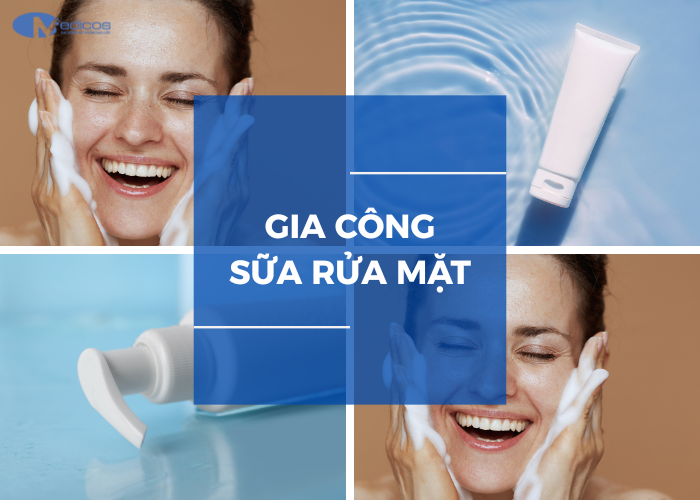 Xu hướng gia công sữa rửa mặt hiện nay
