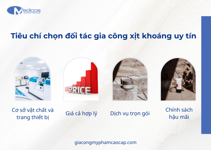 Lưu ý khi chọn đối tác gia công xịt khoáng