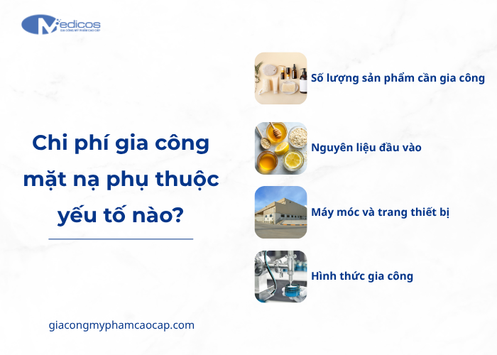 Các yếu tố ảnh hưởng đến giá gia công mặt nạ