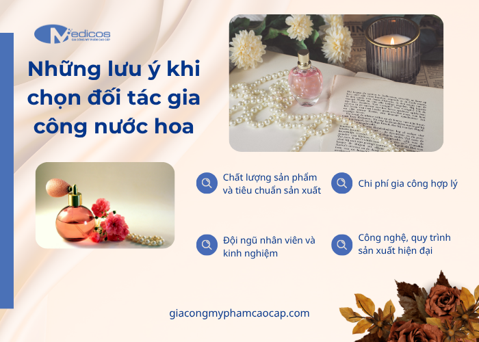 Những điều cần lưu ý khi gia công nước hoa