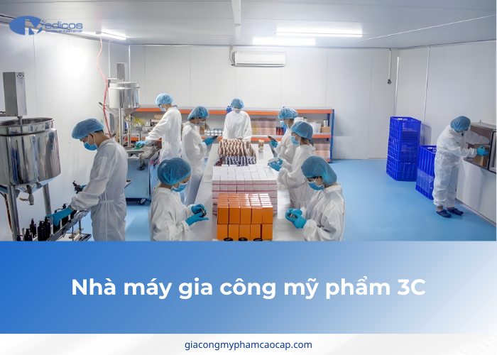 Đơn vị gia công mỹ phẩm 3C
