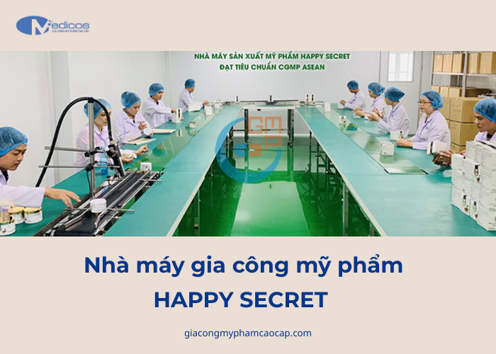 HAPPY SECRET – đơn vị sản xuất mỹ phẩm trắng da độc quyền, chất lượng cao