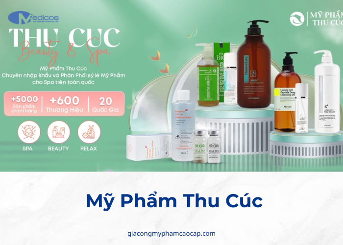 Mỹ Phẩm Thu Cúc chuyên phân phối mỹ phẩm spa chính hãng