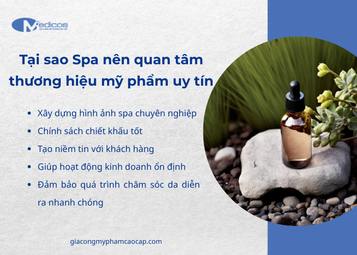 Spa vì sao cần chú trọng lựa chọn thương hiệu mỹ phẩm uy tín?